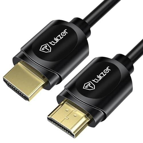 Tukzer 4K HDMI Cable, Support 3D, Ultra HD 4K @60Hz, High-Speed 10.2Gbps Ethernet (3 Feet)