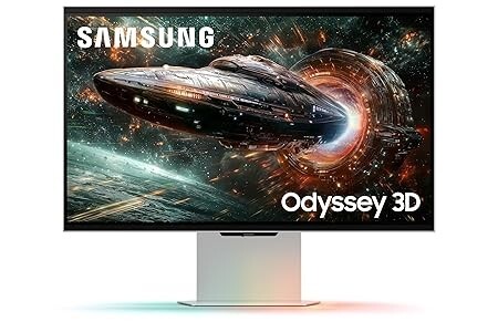 Samsung Odyssey 3D G90XF 27-inch(68.5 cm) 4K (3840 x 2160) IPS Flat Gaming Monitor