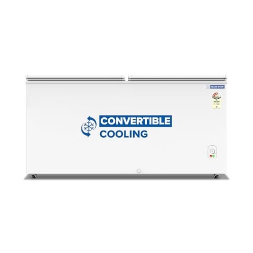 Blue Star CF3-500MPW Chest Type - Hard Top Freezer, 484 litres, Convertible, White