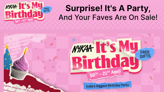 Nykaa Birthday Sale 2026! Free Gifts, Coupons & Best Offers
