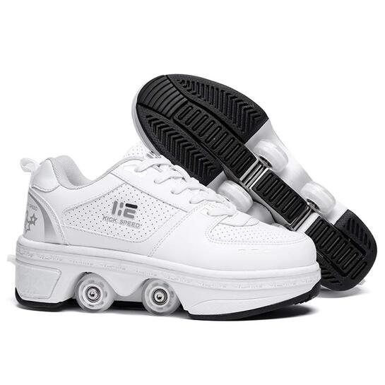 2-in-1 Roller Skates & Sneakers