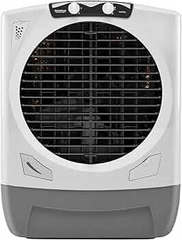 Maharaja Whiteline Rambo Grey Desert Air Cooler | 65 Lt Water Tank 