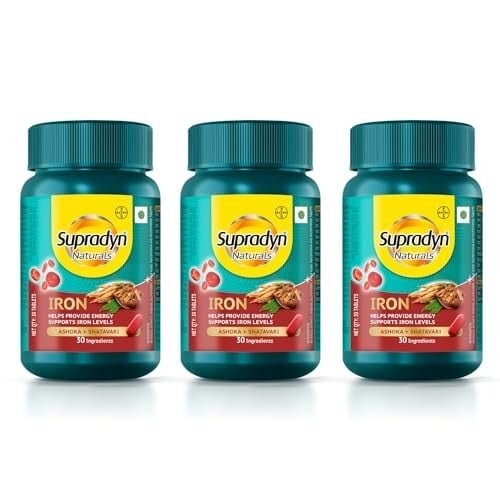 Supradyn Naturals Iron (90 tablets) For Women