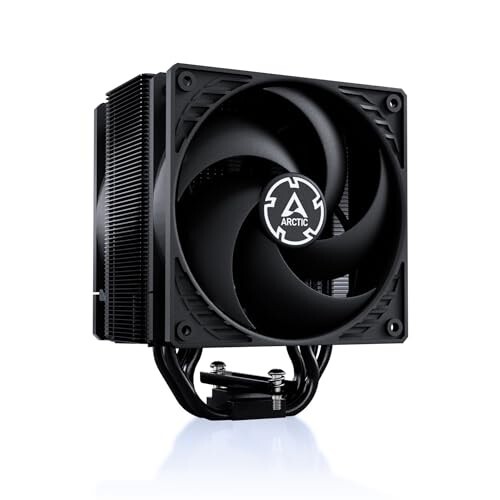 ARCTIC Freezer 36 Black - Tower CPU Cooler with Push-Pull, Two Pressure-optimised 120 mm P Fans