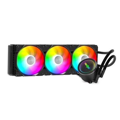 Frontech 360mm AIO Liquid Cooler | ARGB Sync | 1800 RPM PWM Fans | 1 Year Warranty (CPF-0010)