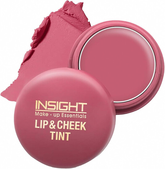 INSIGHT Lip & Cheek Tint - Strawberry Summer (3 g) | Matte Finish | With Vitamin E | Long-Lasting, Lightweight Multipurpose Tint for Lips & Cheeks | Smooth Application | All Skin Types 