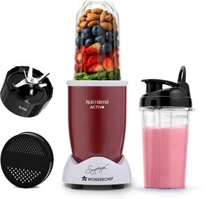 WONDERCHEF Nutri-blend 500 W Juicer Mixer Grinder (Nutri-blend Ac...more