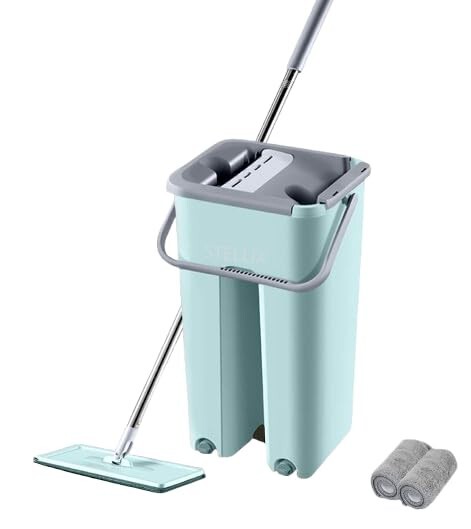 Moppers for Cleaning Floor| Mop Bucket for Home & Kitchen