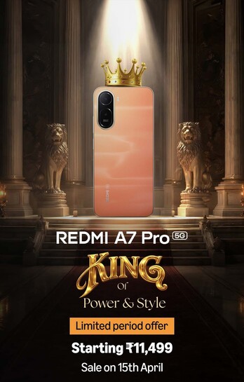 Redmi A7 Pro 5G Mobile (4GB + 64GB)