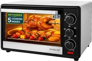 Cadlec 28-Litre Oven Toaster Grill (OTG) (OvenMate, Silver and Bl...more