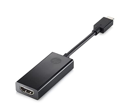 HP Pavilion USB-C to HDMI 2.0 Adapter, 6.7cm (power cord)