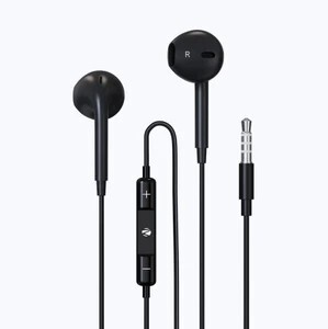 ZEBRONICS ZEB-BUDS30 Wired Headset (Black, In the Ear)