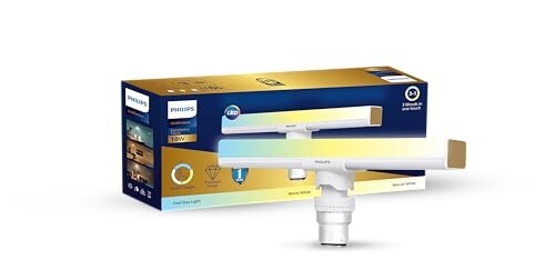 Philips 10W B22 LED T-Bulb | 3 Colors in 1 LED Bulb 