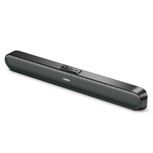 FRONTECH ECHOLITE-191 Mini Soundbar Speaker with Bluetooth 5.0 | 1200mAh Long Battery Life | 30W Sound | TF Card Support | Immersive Sound (Black, SW-0191)