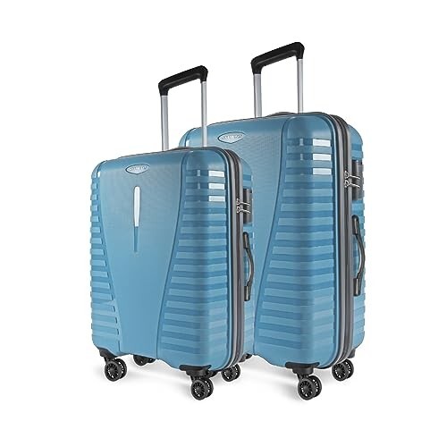Aristocrat Medium Polypropylene(Pp) Air Pro Set of 2 Hard Carry-On Luggage