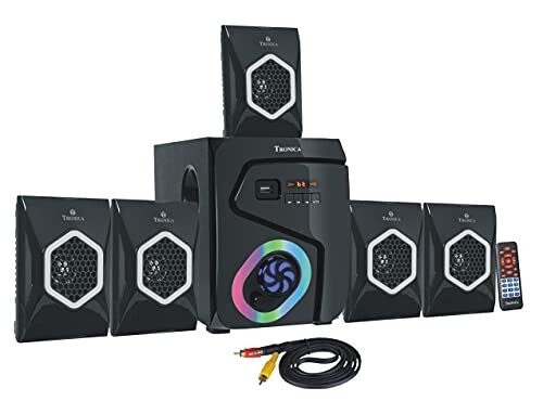 Tronica Cowin Series 5.1 Home Theatre Bluetooth Speaker Multimedia System