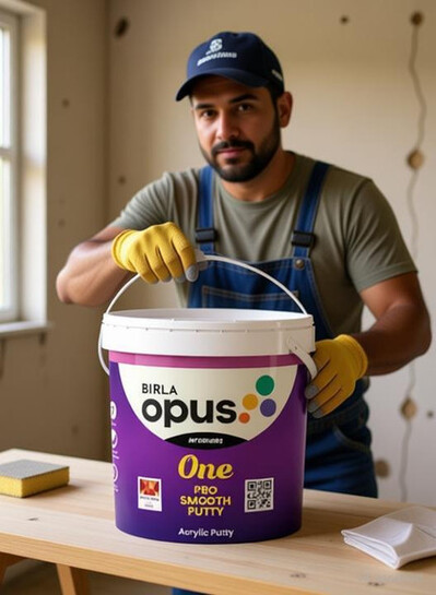 Birla One: One kilogram acrylic wall putty/ crack filler (BHIM UPI offer of ₹66 off)