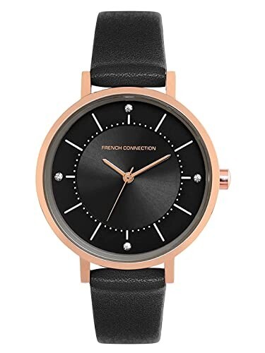 French Connection Analog Women's Watch (Dial Colored Strap) [Apply ₹250 Coupon]