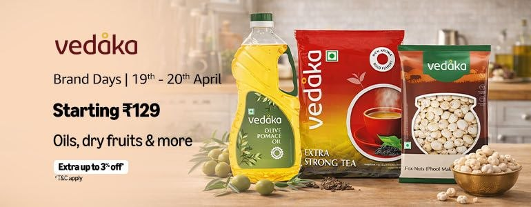 Vedaka Brand Days - starts from ₹129 | 19th - 20th April