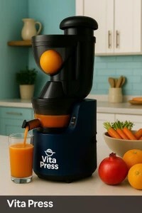 Vita Press VP/009 300 W Juicer (Coldpress Juicer | 1 Jar | Blue)