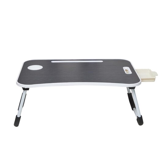 Amazon Basics Foldable Laptop Table with Cup Holder
