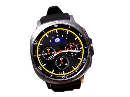 Samsung Galaxy Watch8 Classic (46mm Bluetooth, Black) with 3nm Processor | Sapphire Glass & Stainless Steel