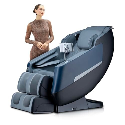 Lixo LI4400A Full Body Massage Chair  - Black+Grey