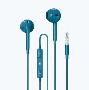ZEBRONICS ZEB-BUDS30 Wired Headset (Blue, In the Ear)