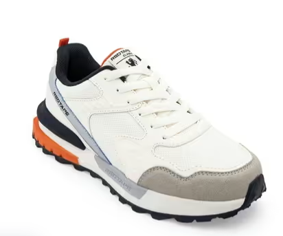 RED TAPE Women Colourblock Round-Toe Lace-Up Sneakers