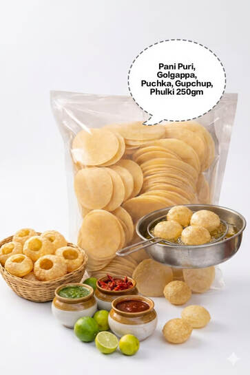 Digihaat: Namma Sante Pani Puri, Golgappa, Puchka, Gupchup, Phuchka 250gm