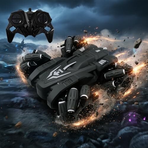 Remote Control Drift Stunt Car 4WD High-Speed Tumbling 