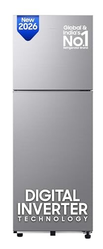 Samsung 236 L, 2 Star, Digital Inverter, Frost Free Double Door Refrigerator 