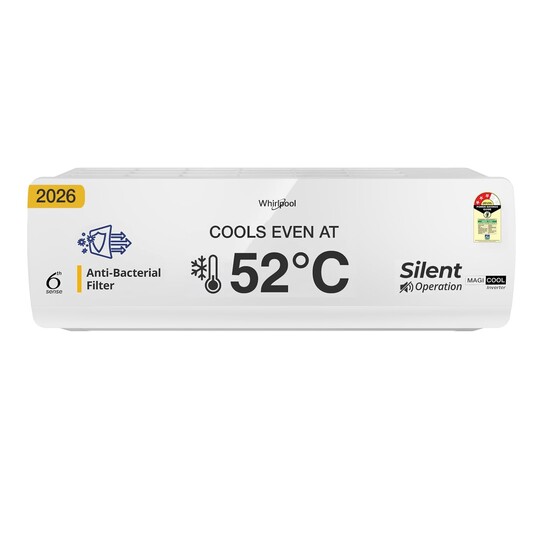 Whirlpool 1.5 Ton 3 Star, New star rated, Magicool Inverter Split AC 