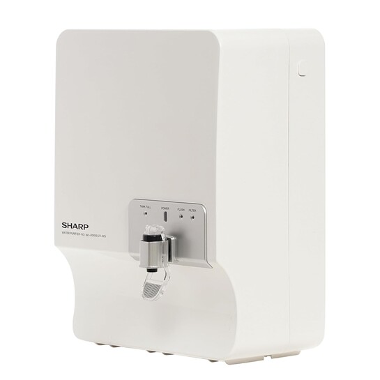 SHARP RO + UV Water Purifier I 7-Stage Purification White Silver