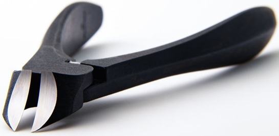 Suwada Seisakusho: model 'black' (size L) hand-crafted nail clippers 