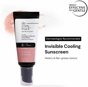 deconstruct Sunscreen - SPF SPF 50 PA+++ Invisible Water Sunscree...more