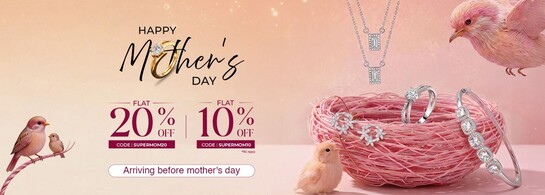 Giva - Happy Mothers Day | Flat 20% Off | Flat 10% Off | 