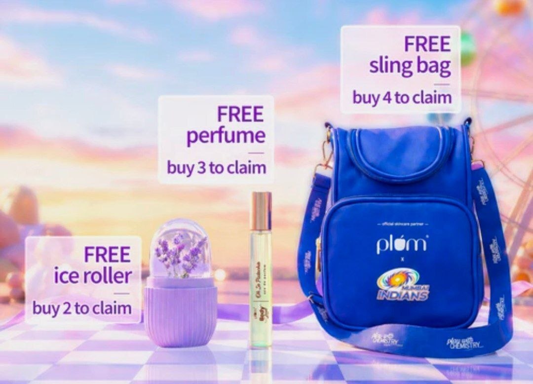 Payday Sale Plum Goodness: Buy 4 Plums & Get a Free Sling Bag