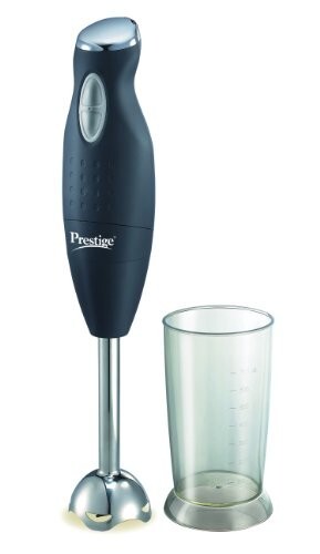 Prestige PHB 5.0 200 Watt 2 Speed Hand Blender with Blending Jar - Black