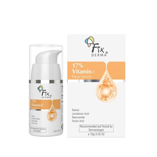 Fixderma 17% Vitamin C Face Serum for Glowing Skin