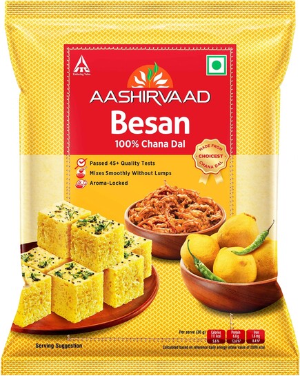 Minutes: AASHIRVAAD Chana Dal Besan (500 g)