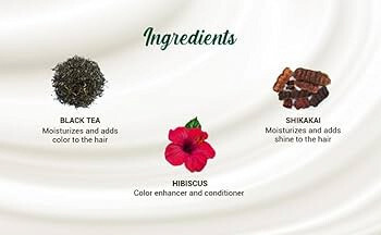 Biotique Herbcolor Conditioning Hair Colour l Ammonia Free Hair Color l 9 Organic Herbal Extracts l Natural and Healthy Shine l 50g + 110ml