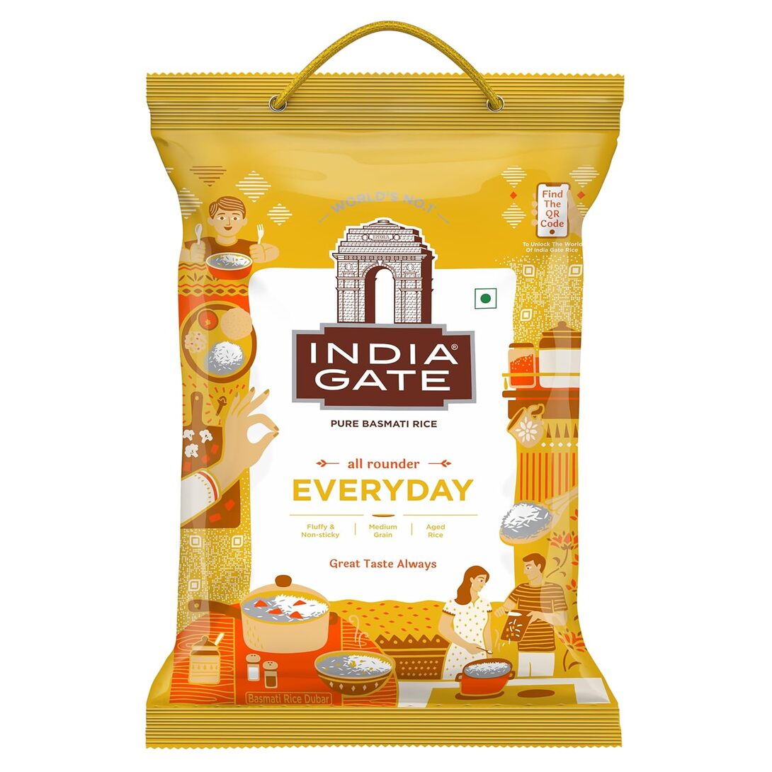 India Gate Basmati Rice Everyday 5 kgBrand	