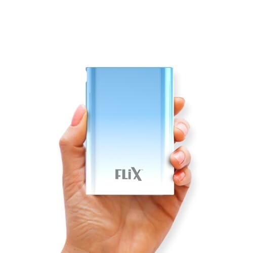 FLiX UltraCharge Duotone 20,000mAh 22.5W QC Pocket Power Delivery PPS Power Bank,(White + Blue)