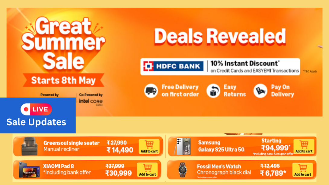 Amazon Great Summer Sale 2026 Latest Sale & Deal Updates