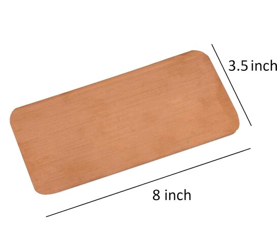 ARTIFACT Pure 99.9% Copper Plate for Making 10 Liter Structured Water