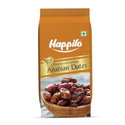 Happilo Premium Natural Arabian Dates 500g 