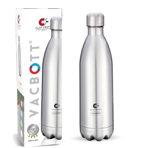 Clay Craft VACBOTT Stark Double Walled | Thermosteel Bottle 700ml