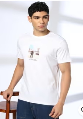Ajio : Upto 75% OFF - Dnmx Mens T-shirt Starts At ₹104