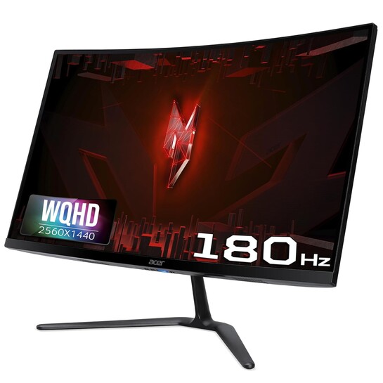 Acer ED270U S3 27 Inch WQHD 2560x1440 1500R Curved Gaming Backlit LED LCD Monitor